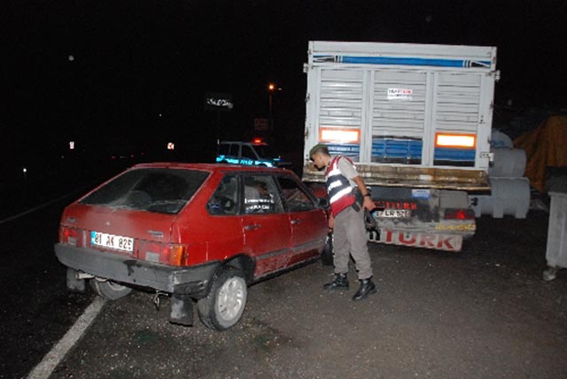 SÜRÜCÜ KAÇTI MI?