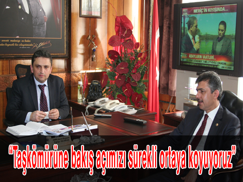 Taş kömürüne bakış açımızı sürekli ortaya koyuyoruz