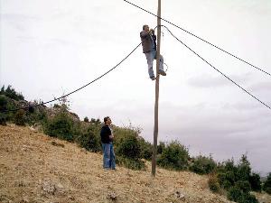 TELEKOMUN KABLOLARINI ÇALDILAR...
