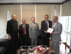 TSOYA TEŞEKKÜR ZİYARETİNDE BULUNDULAR..