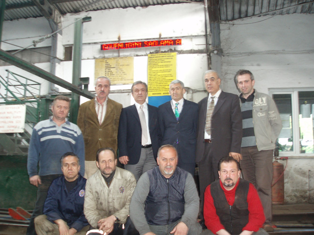 TTK kuyusunda sesli uyarı sistemi