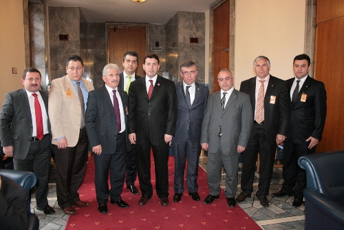 ULUPINAR, TSO BAŞKANI VE YÖNETİCİLERİNİ KABUL ETTİ..