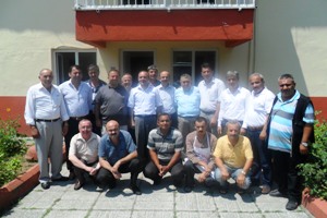 ULUPINARDAN ÖZEL İDARE KÖY HİZMETLERİ ŞANTİYESİNE ZİYARET..