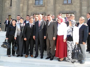 ULUPINAR?I, MERKEZ İLÇE YÖNETİMİ ZİYARET ETTİ..