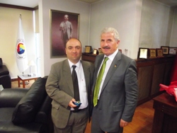 ULUSLARARASI PROJE BAŞARISI SAĞLAYAN ÖĞRENCİLERİ KONUK ETTİ..