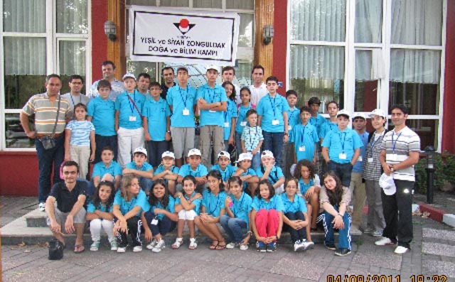 ÜSTÜN ZEKALI ÇOCUKLAR KAMP YAPTI...