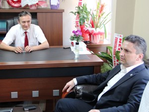GMİS, MHP İL BAŞKANLIĞI?NI ZİYARET ETTİ..