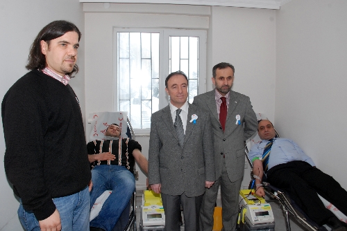 VERGİ HAFTASINDA KAN BAĞIŞI KAMPANYASI..