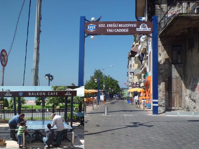 YALI CADDESİNİ EFESE VERDİLER...