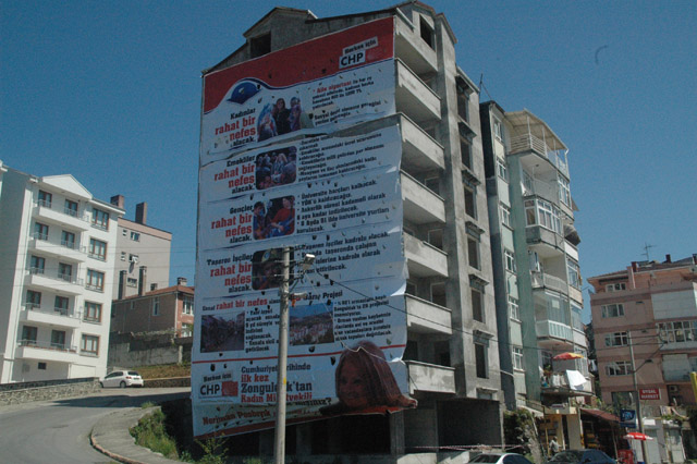 Yasal olmayan inşaatları Posbıyık kullanıyor