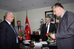YAZICIOĞLUNDAN MÜFTÜ ERKANA ZİYARET..