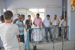 YER TESLİMİ YAPILDI..