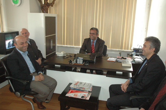 Yılmaz, Değişim Medyayı ziyaret etti