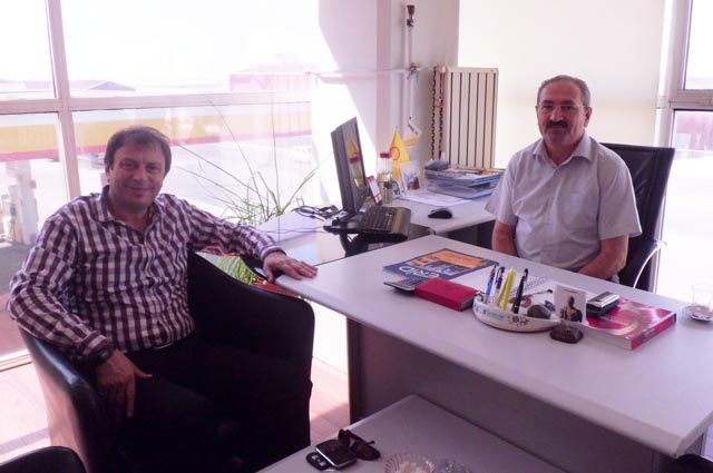 YÜKSEL BALCI, TÜYLÜOĞLUNU ZİYARET ETTİ...