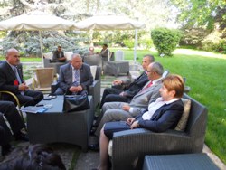 ZİYARETCİLER TBMMDE AĞIRLANDI..