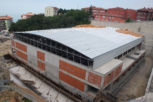 ZONGULDAK 1500 KİŞİLİK SPOR SALONUNA KAVUŞACAK..