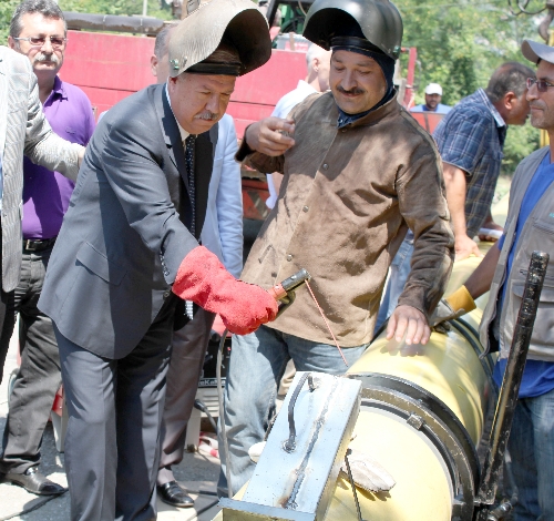 ZONGULDAKTA DOĞALGAZ ÇALIŞMALARI BAŞLADI..