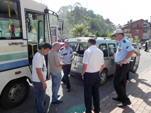 ZONGULDAKTA TRAFİK KAZASI..