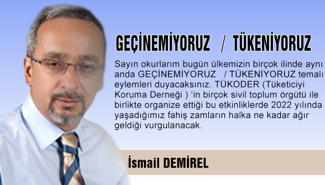 GEÇİNEMİYORUZ / TÜKENİYORUZ